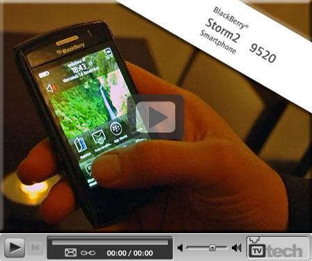 BlackBerry Storm2: Wi-Fi e nuovo touchscreen cliccabile