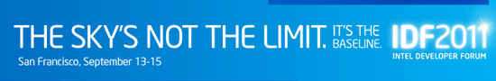 Speciale Intel Developer Forum 2011